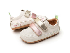 Tip Toey Joey Toddler Sneaker Bossy Play - Tapioca/Rose Gold/ Chm