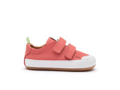 Tip Toey Joey Bossy - Coral Mat/White