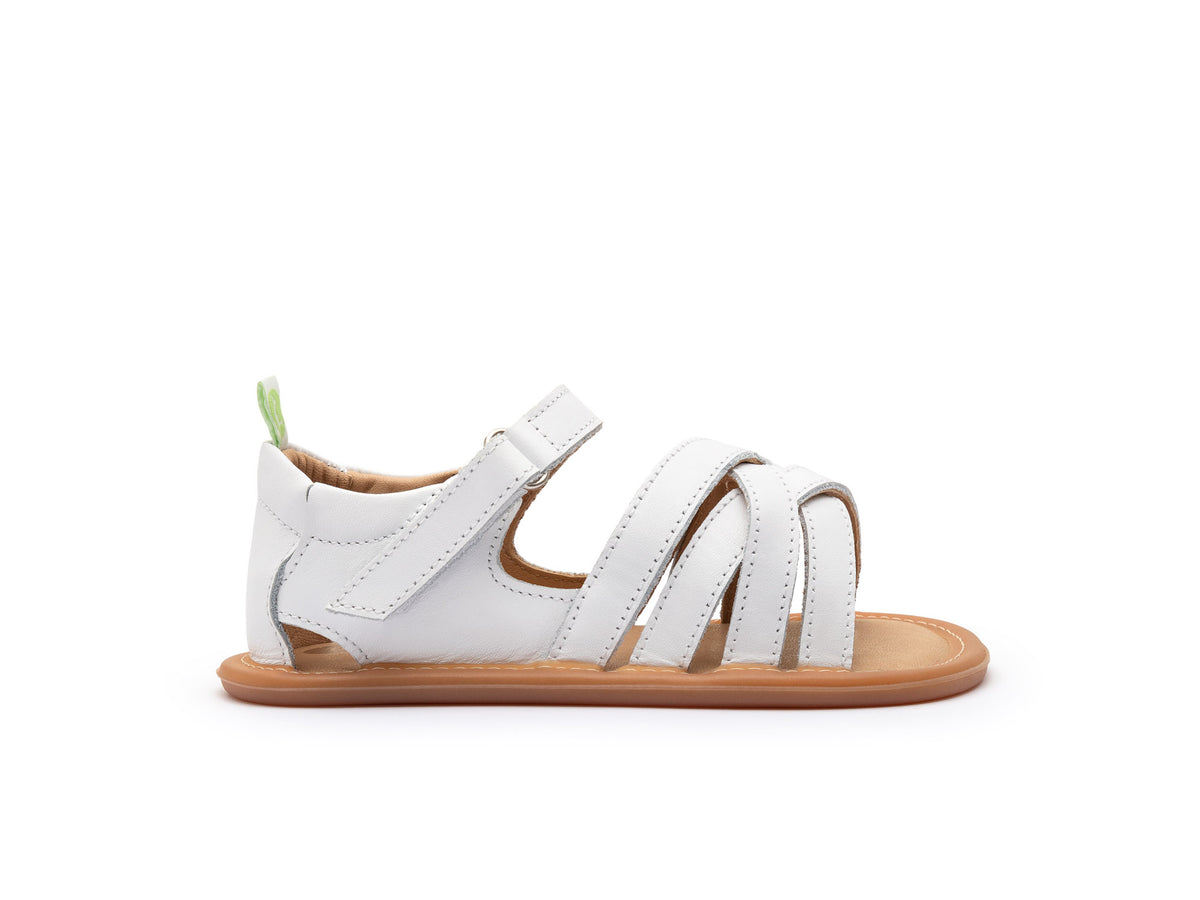 Tip Toey Joey Toddler Sandal Criss Cross - White