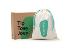Tip Toey Joey Easy - Black Knit/ White