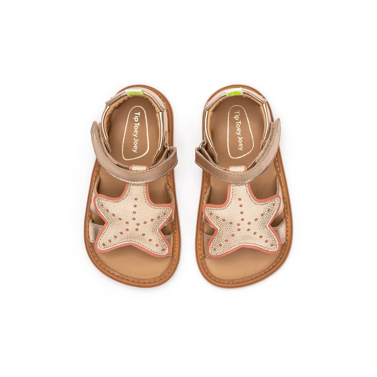 Tip Toey Joey Starfish (Metallic Salmon/Rosa/Golden Sugar)