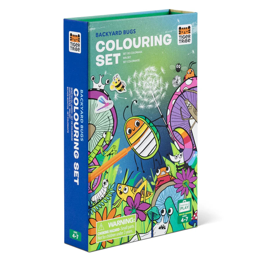 Tiger Tribe Colouring Set