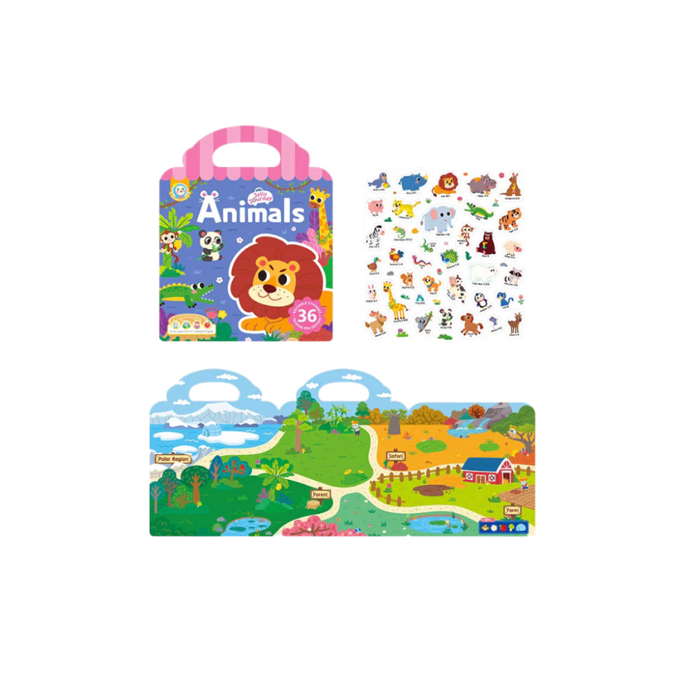 Alilo Jelly Journey Sticker Book