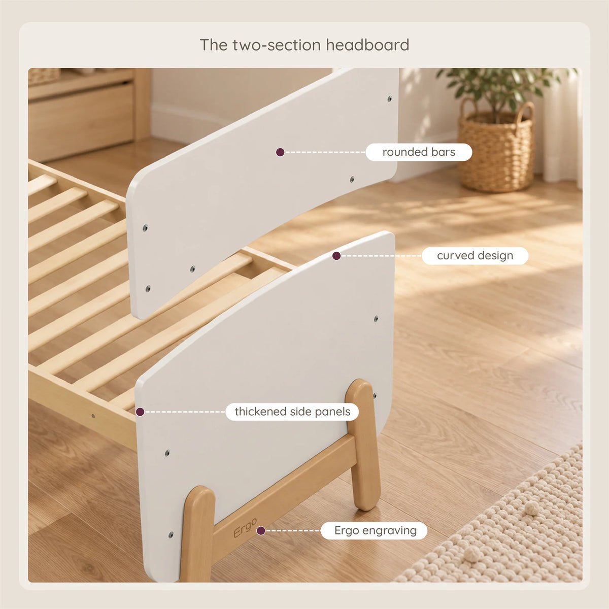 Boori Natty Ergonomic Cot
