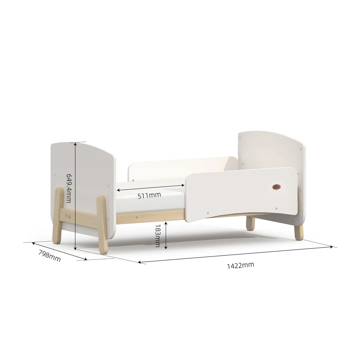 Boori Natty Ergonomic Cot