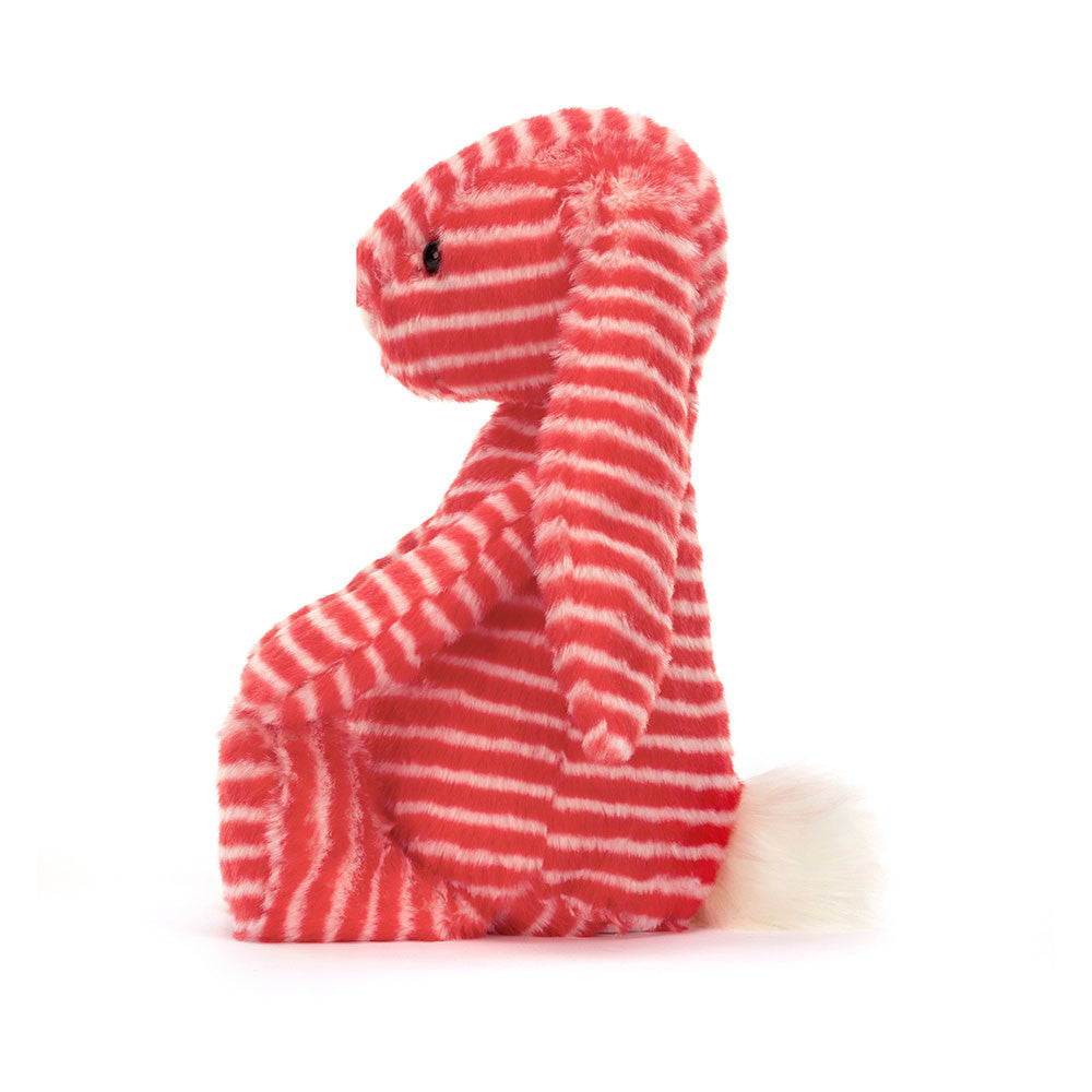 新品　 Bashful Evey Bunny 赤　白　ボーダー Jellycat Bashful Evey Bunny Original | motherswork Singapore
