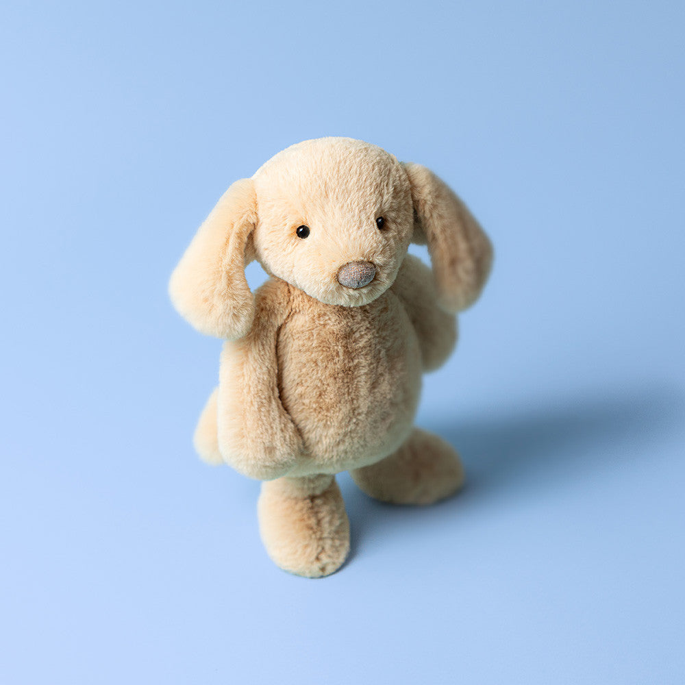 　ぬいぐるみ　Bashful Luxe Puppy 仔犬　Dog Jellycat Bashful Luxe Puppy Orlando (Big) | motherswork Singapore