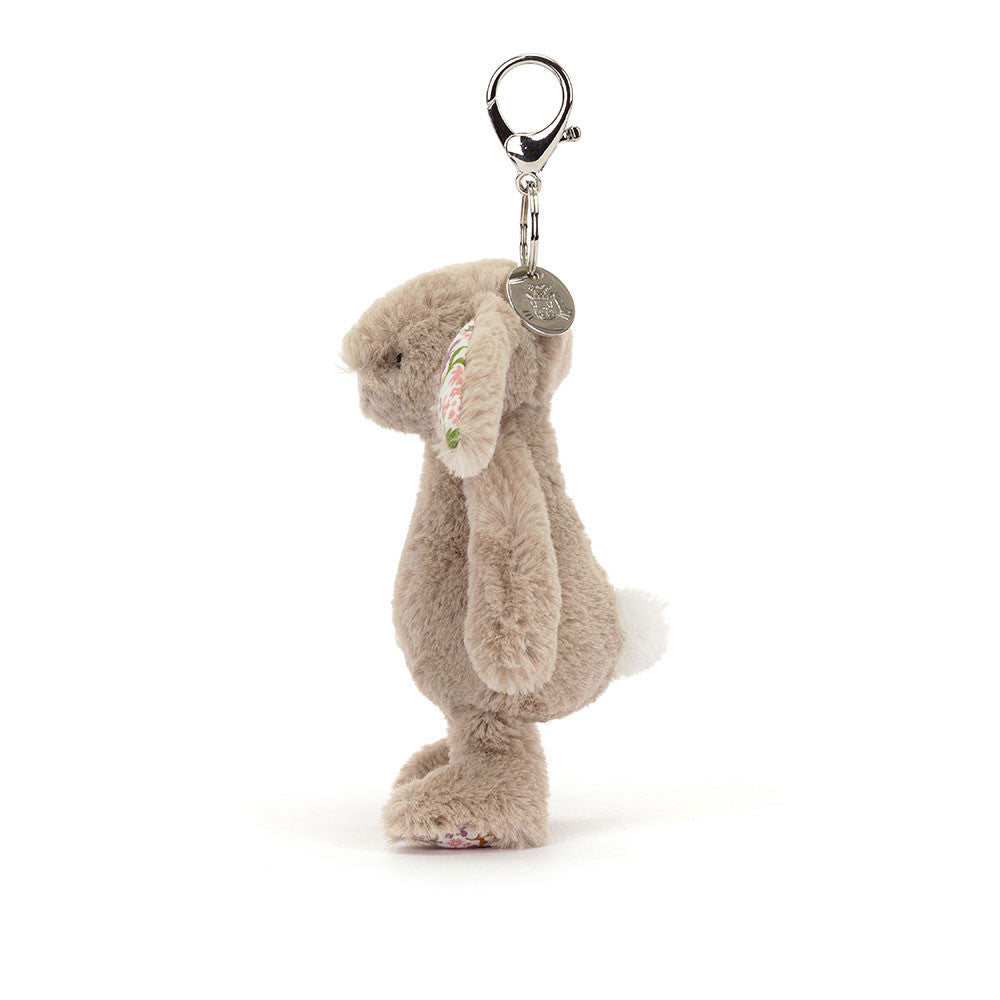 Jellycat Blossom Beige Bunny 'Petal' Bag Charm | motherswork