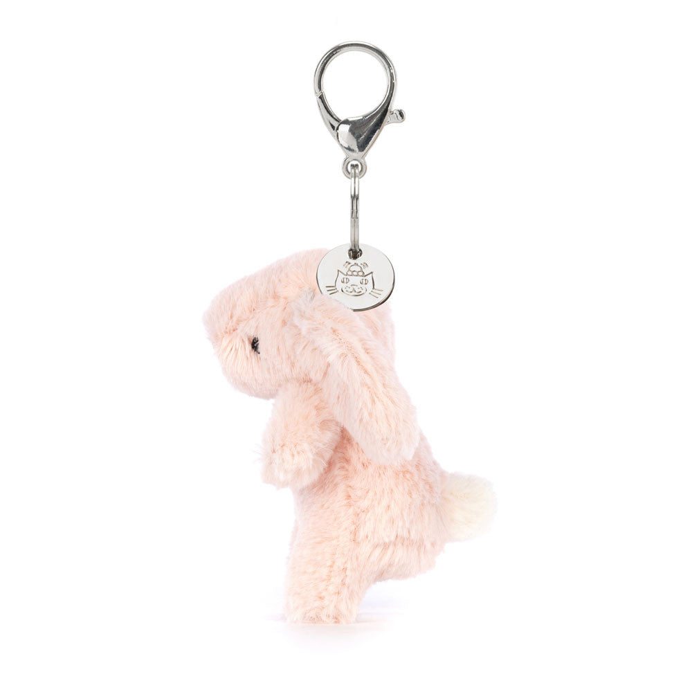 Jellycat Bashful Bunny Blush Bag Charm