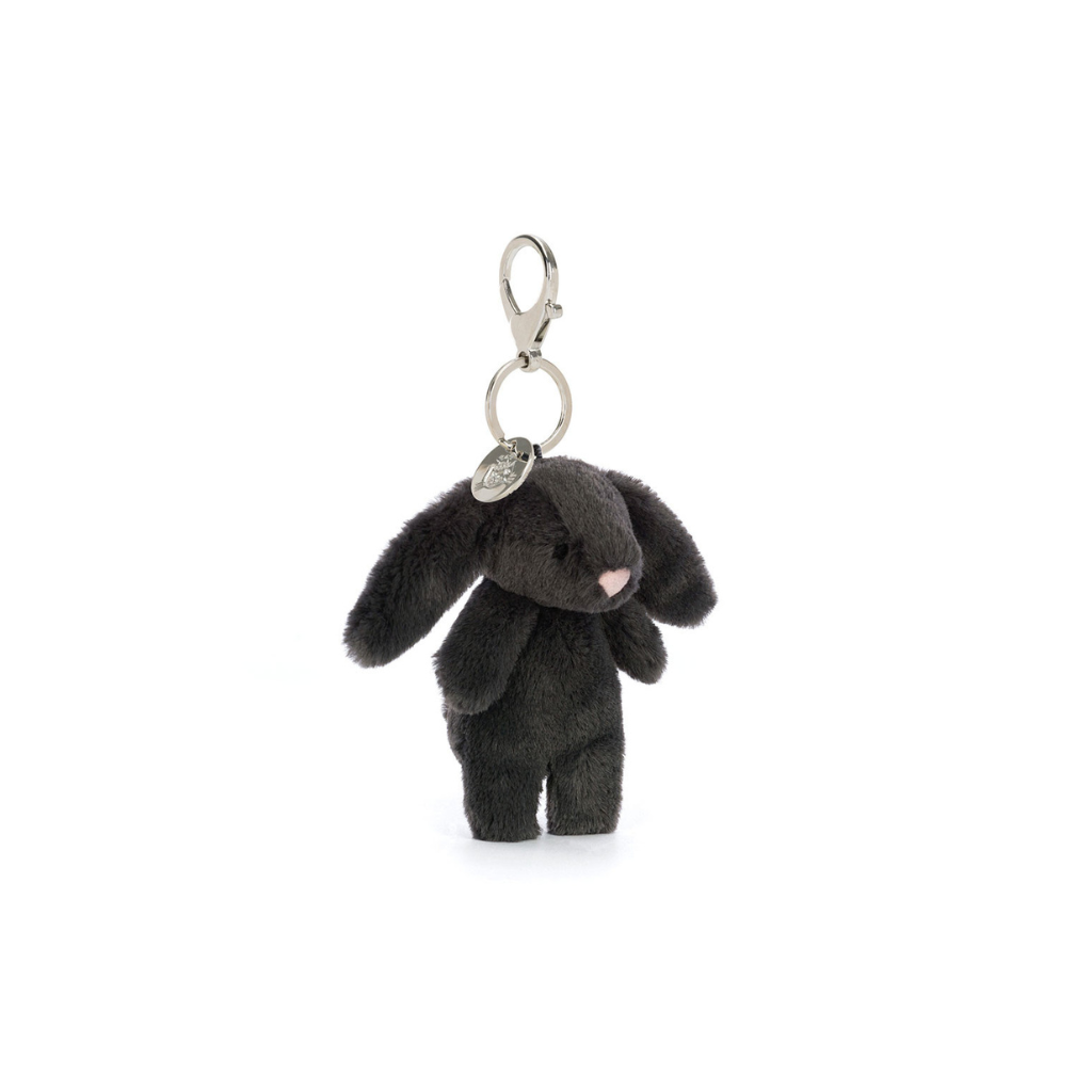 Jellycat Bashful Inky Bunny Bag Charm