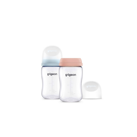 Pigeon Softouch Nursing Bottle Without Nipple T-Ester 200ml (2 Pack)