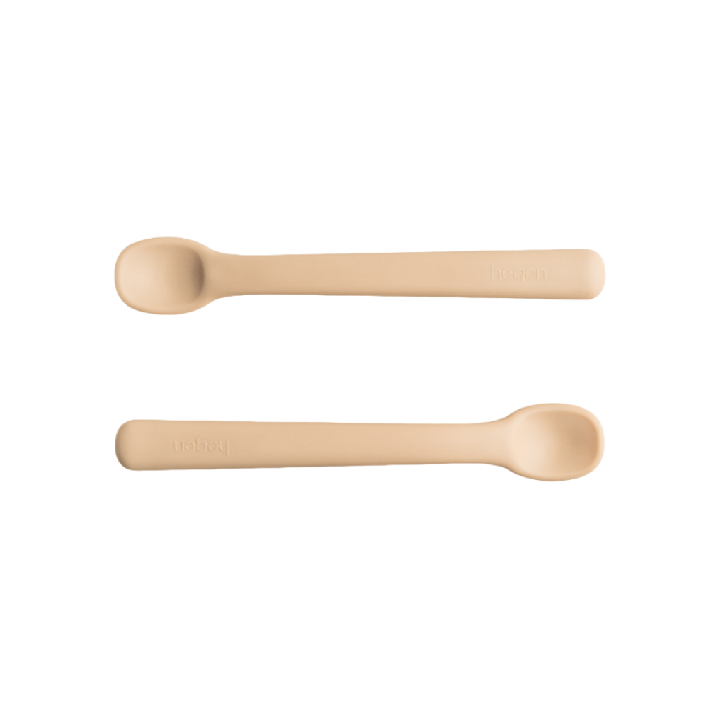 Hegen Infant Spoon Silicone (Taupe)