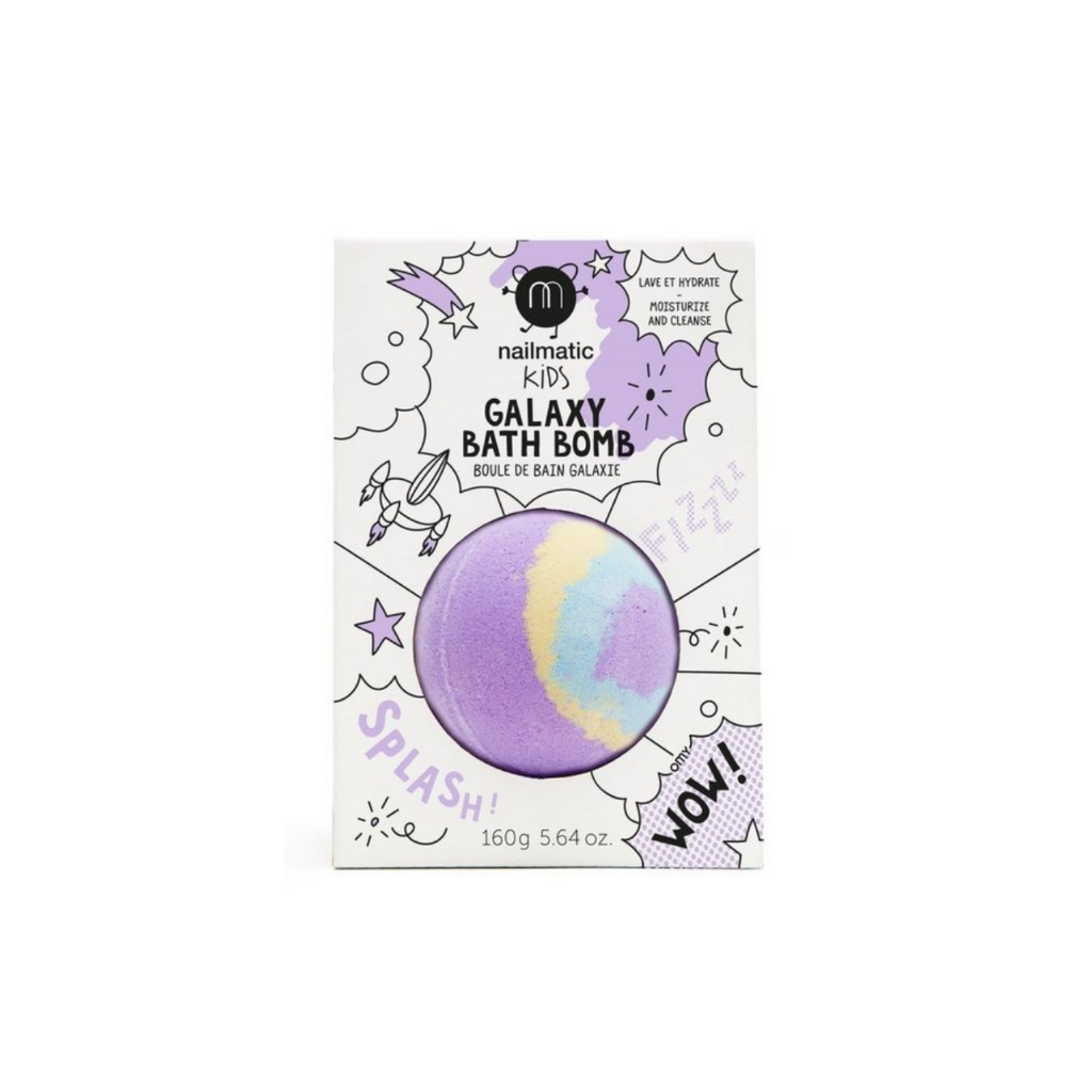 Nailmatic Bath Bomb - Purple, Yellow, Blue