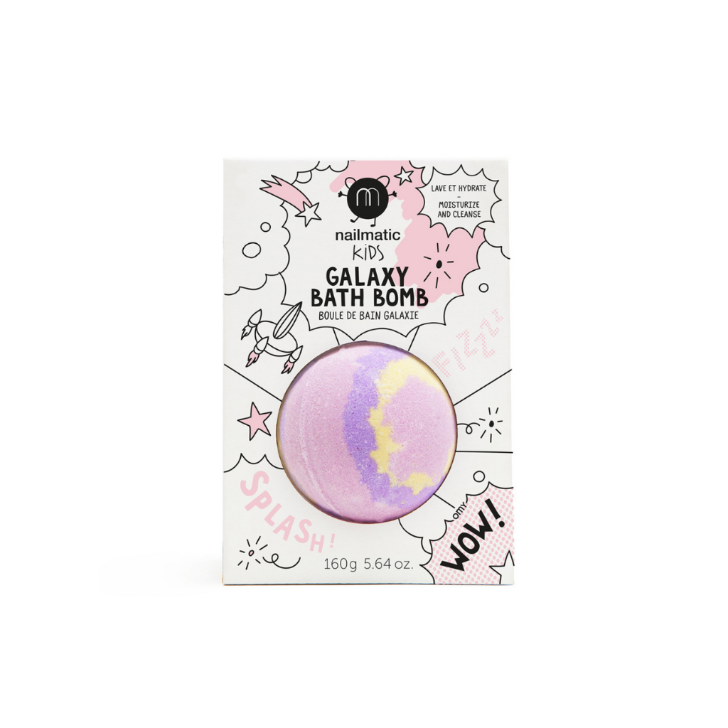 Nailmatic Bath Bomb - Pink, Yellow, Purple