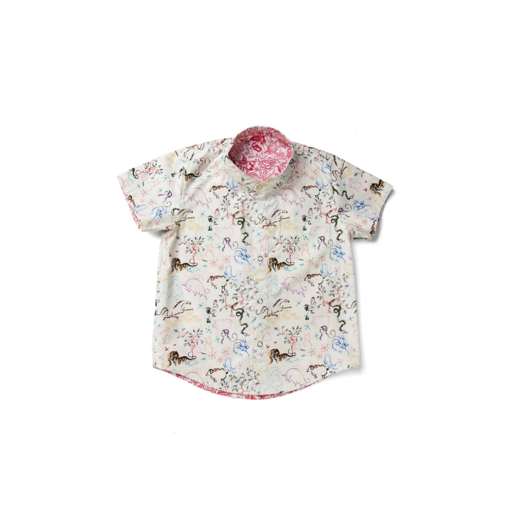 MAISON Q Twelve Zodiac Reversible Shirt