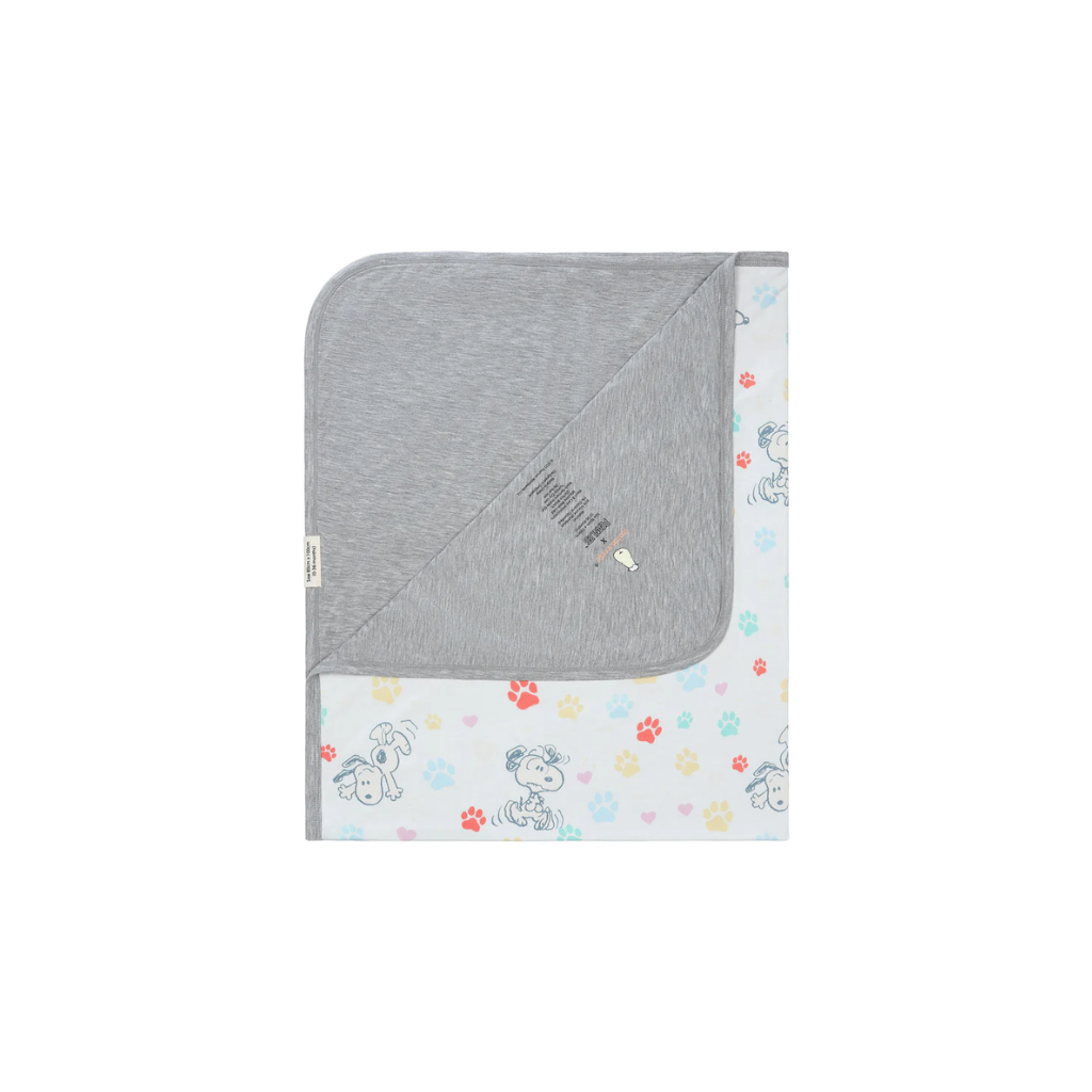 Baa Baa Sheepz x Snoopy Double Layer Blanket S01 (White)