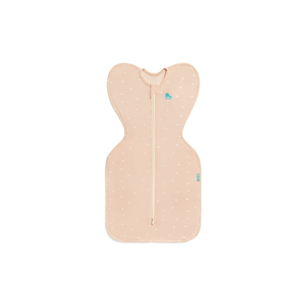 Love To Dream Swaddle UP Bamboo Lite 0.2 TOG (Hearts Blush)