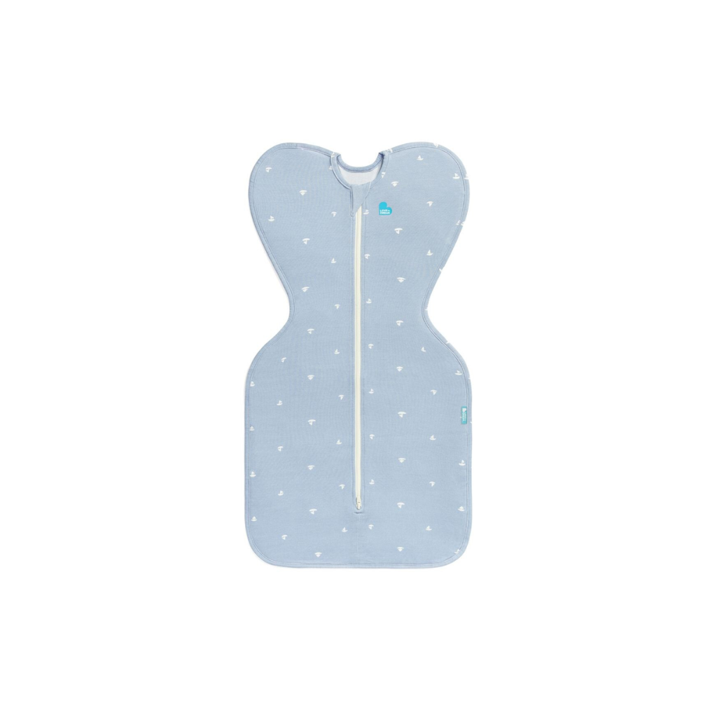 Love To Dream Swaddle Up Bamboo Original 1.0 TOG Boats Mist Blue