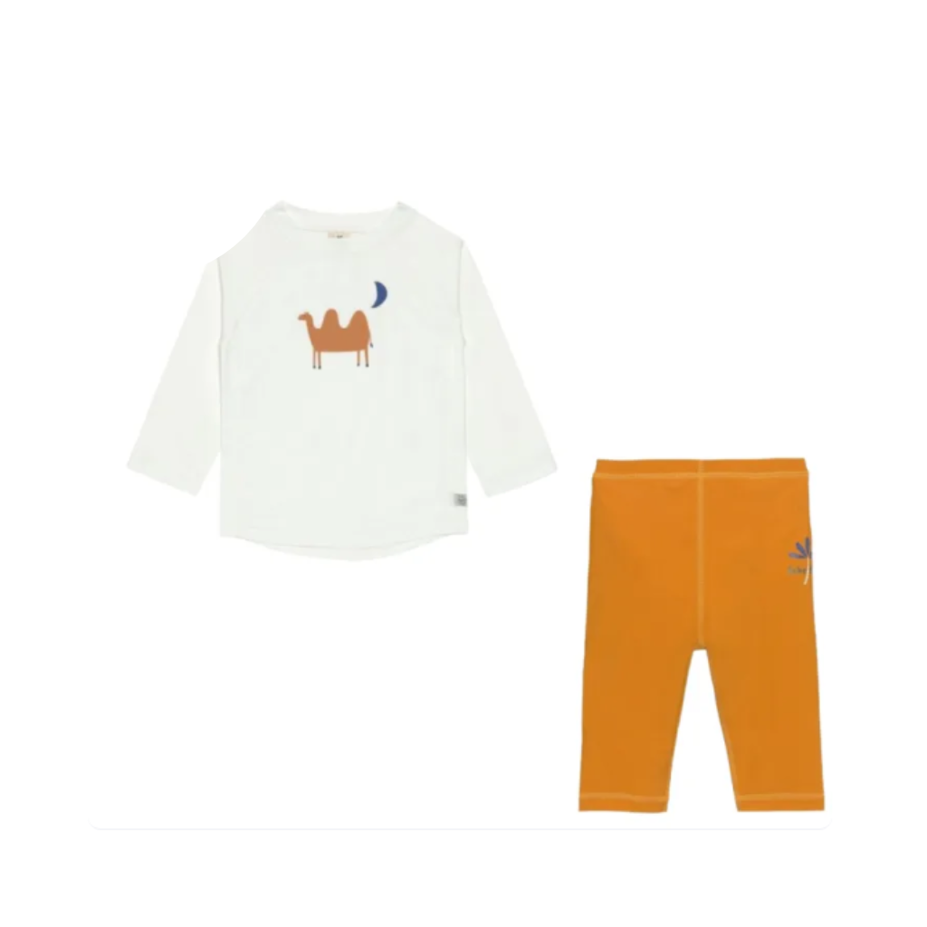 Lassig Boys Long Sleeve Rash Guard & Beach Shorts