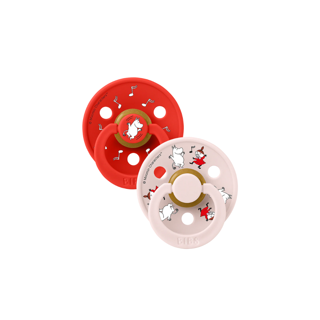 BIBS x Moomin Dancing Colour Pacifiers 2 Pack