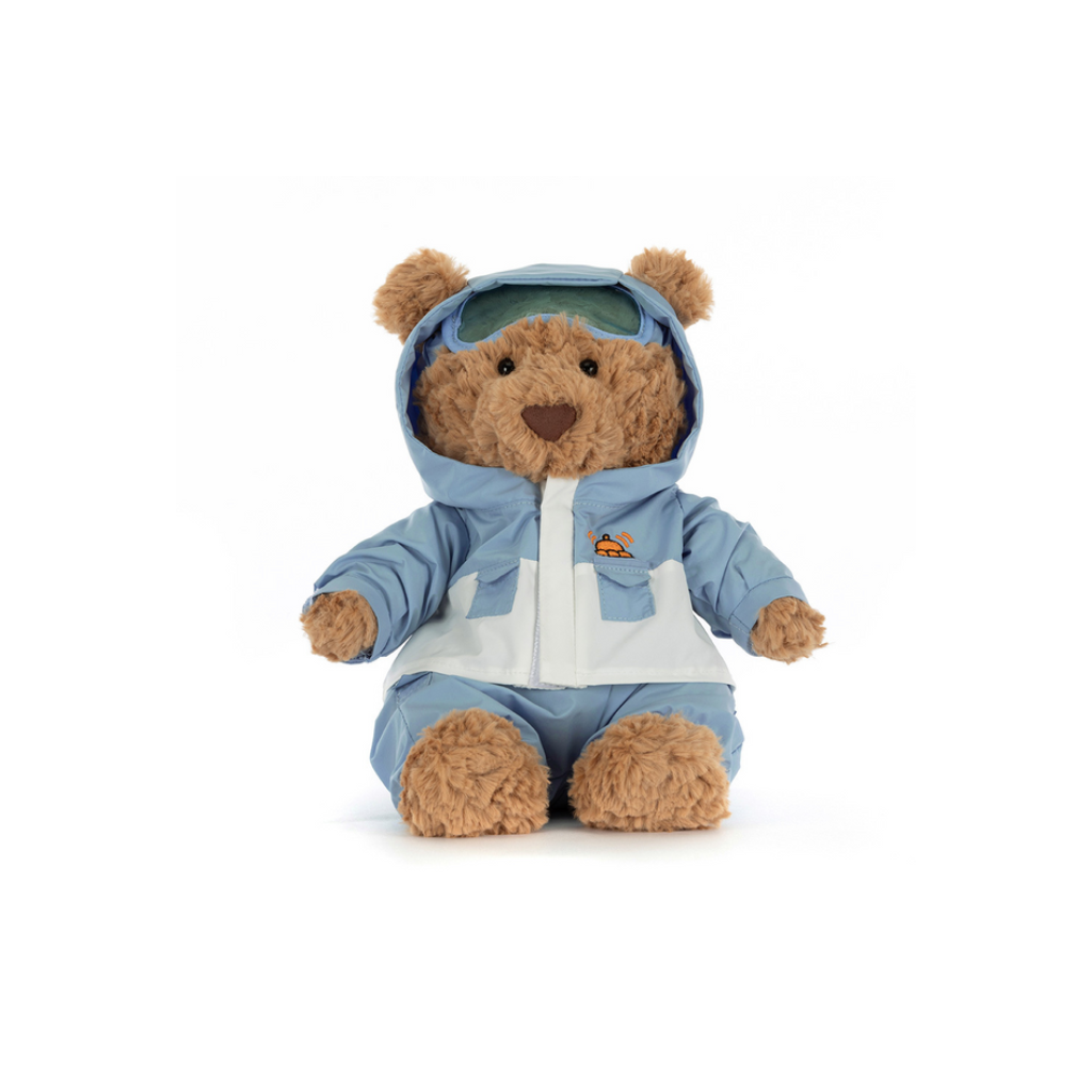 Jellycat Bartholomew Bear 'Snow Suit'