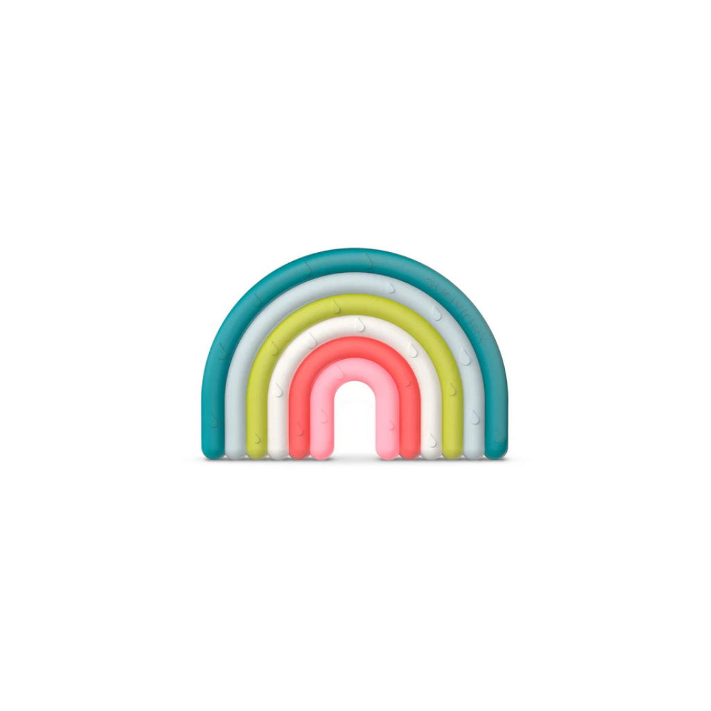 Suavinex Rainbow Silicone Teether Stage 1