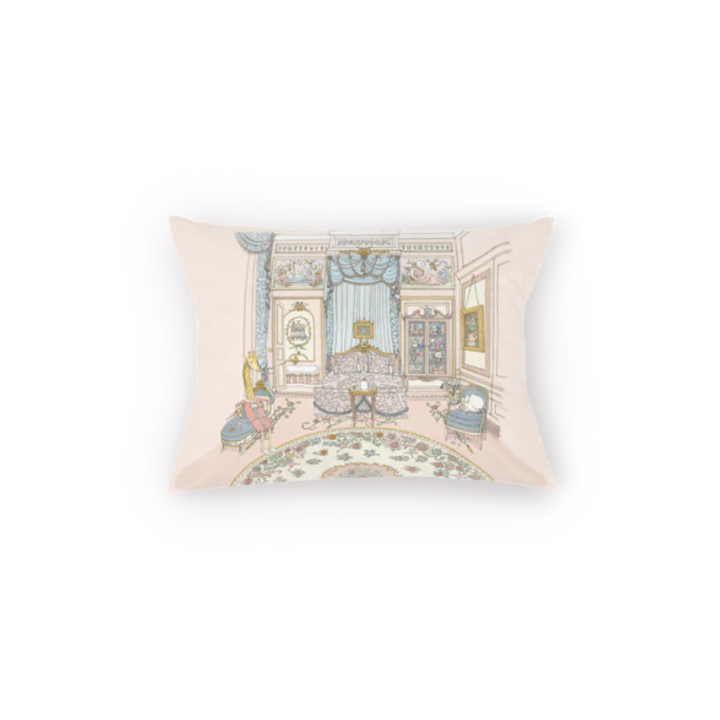 Atelier Choux Satin Cushion - French Bedroom