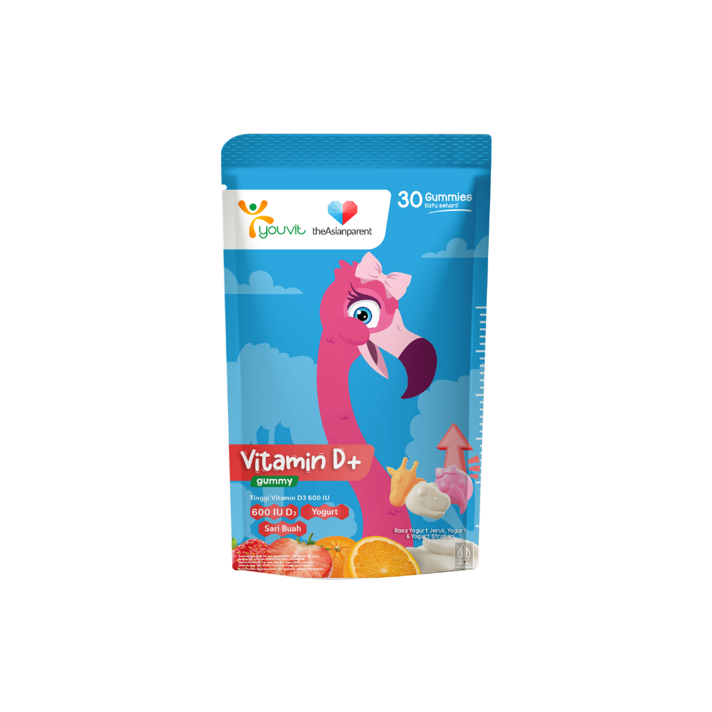 Youvit Kids Vitamin D+ Gummy 600IU (30 pcs)