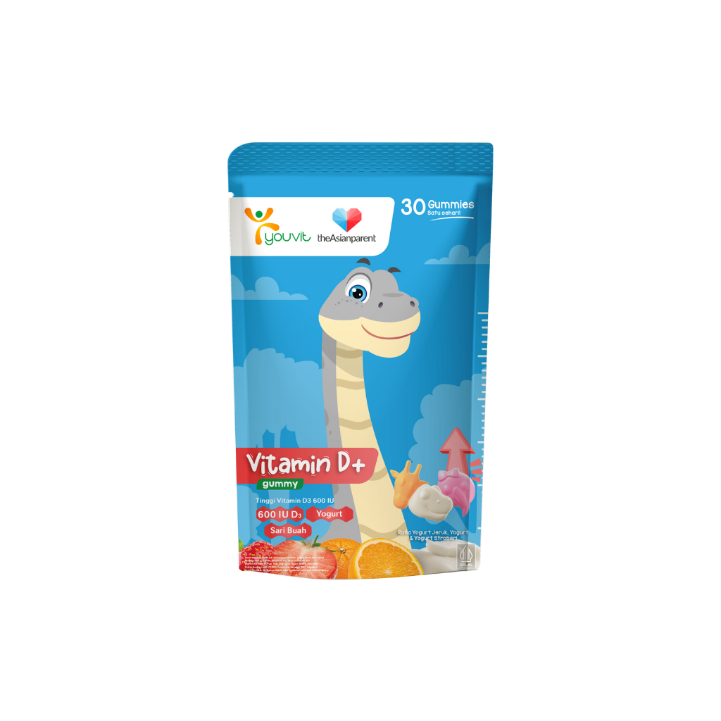 Youvit Kids Vitamin D+ Gummy 600IU (30 pcs)