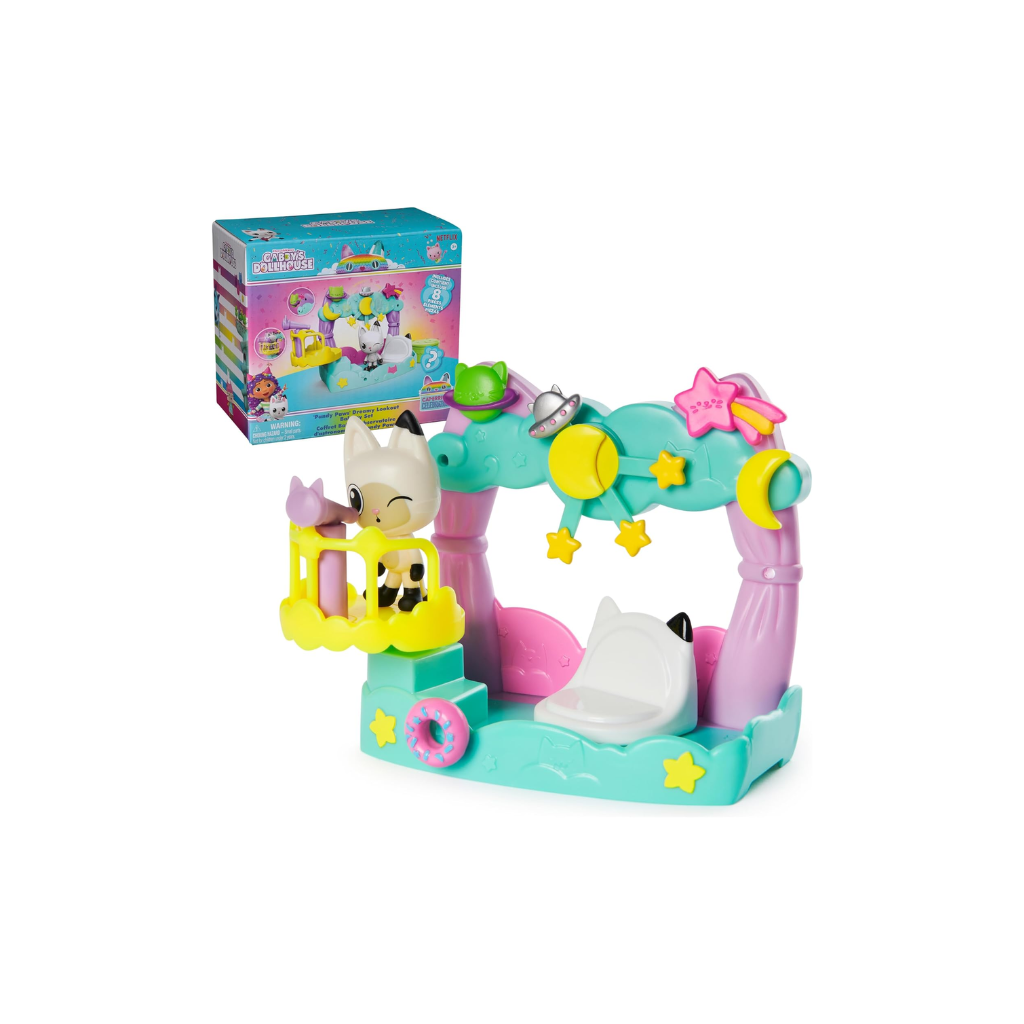 Gabby's Dollhouse Pandy Paws Dreamy Balcony Playset