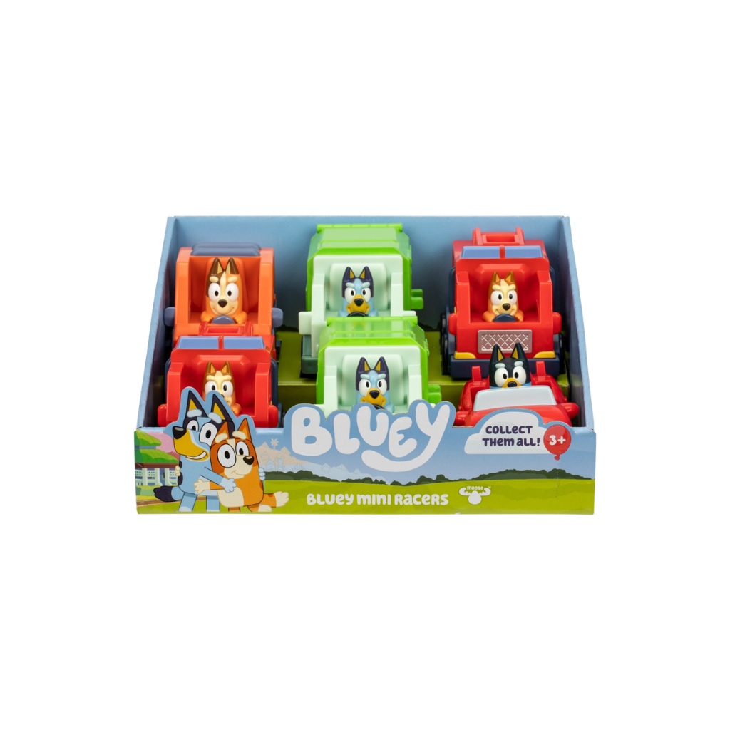 Bluey Mini Racers Single Pack