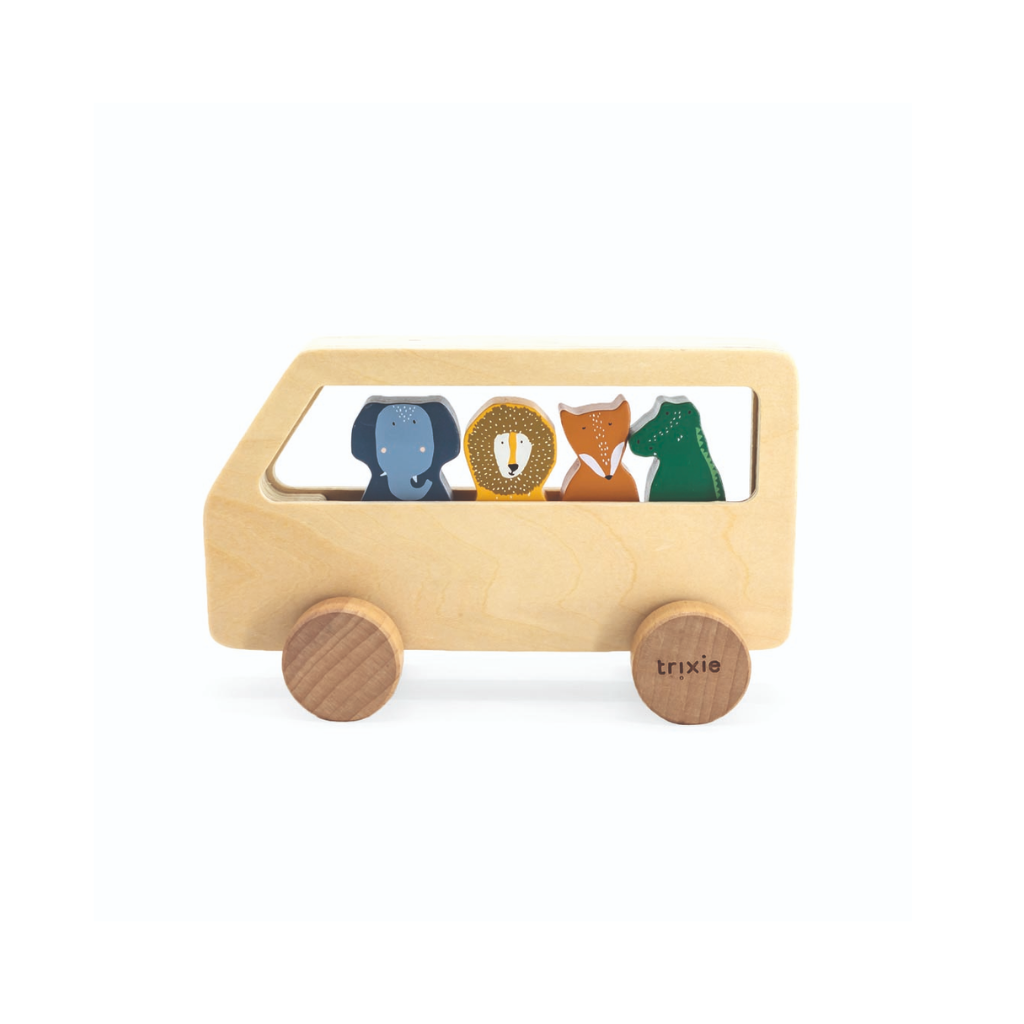 Trixie Wooden Animal Bus
