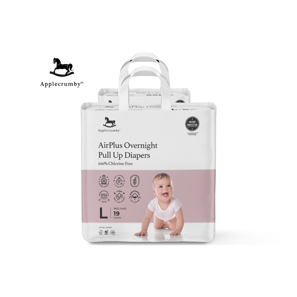 Applecrumby® Airplus Overnight Pull Up Night Diapers (Mini, 1 Carton)