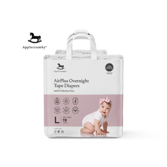 Applecrumby® Airplus Overnight Tape Night Diapers (Mini, 1 Pack)