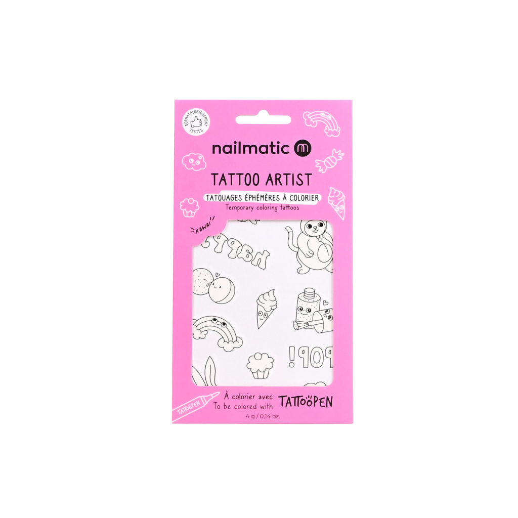 Nailmatic Temporary Tattoo Sheet