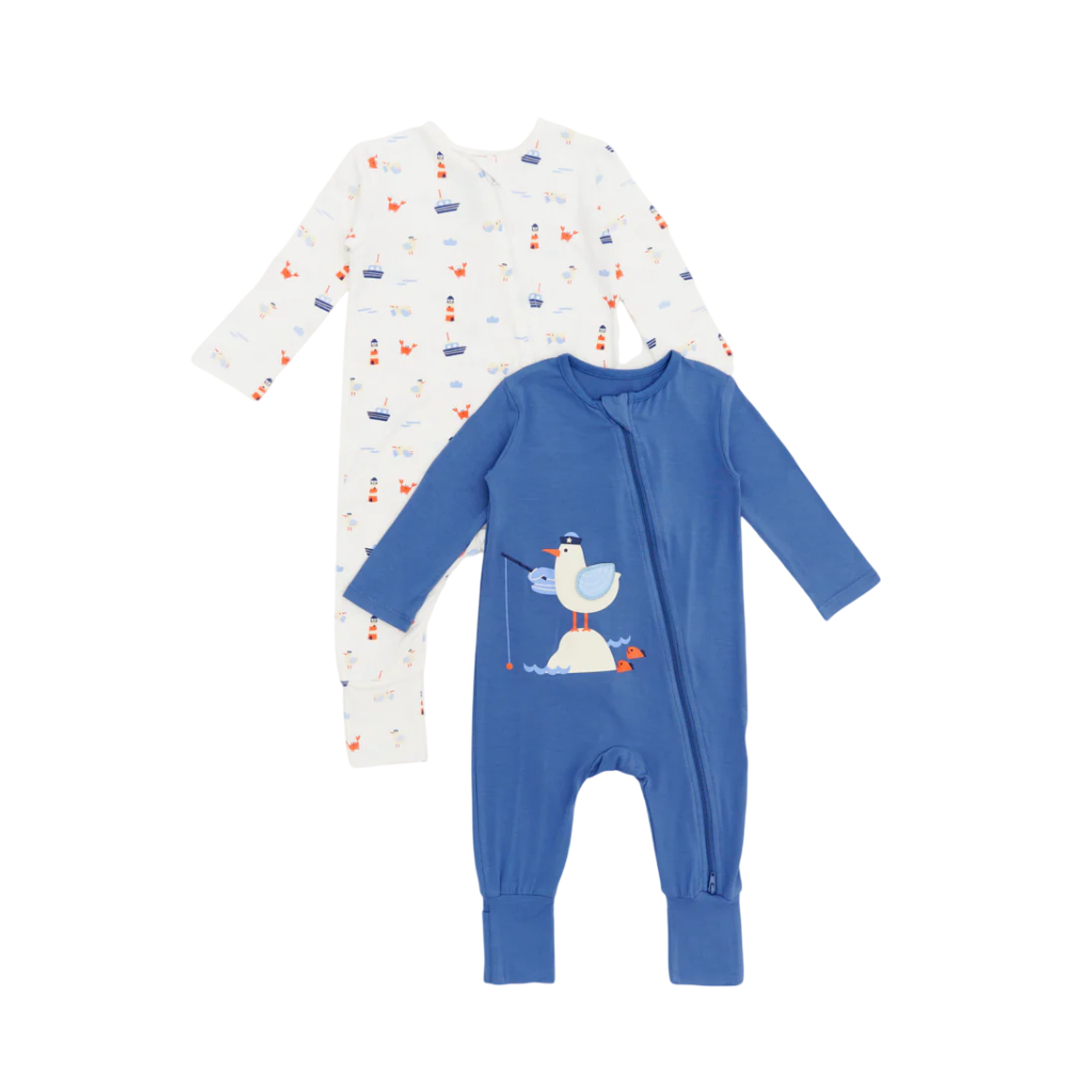 Not Too Big Bamboo Sleepsuit (2 Pack)