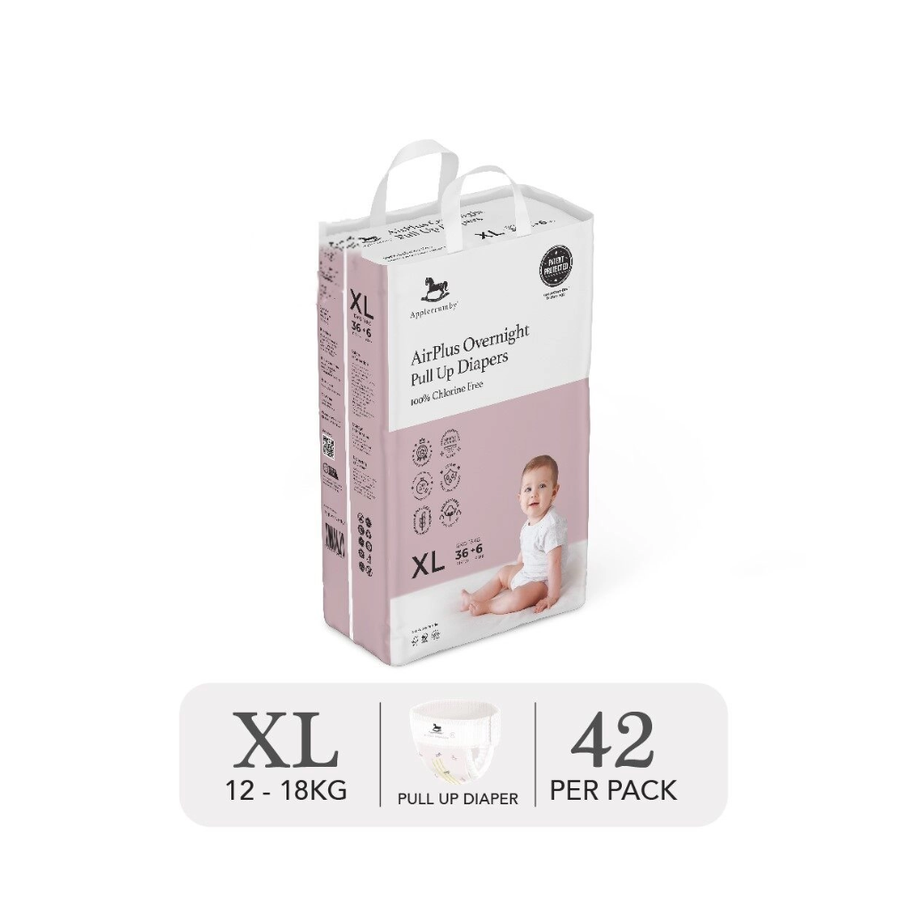 Applecrumby® Airplus Overnight Pull Ups Night Diapers (Mega)