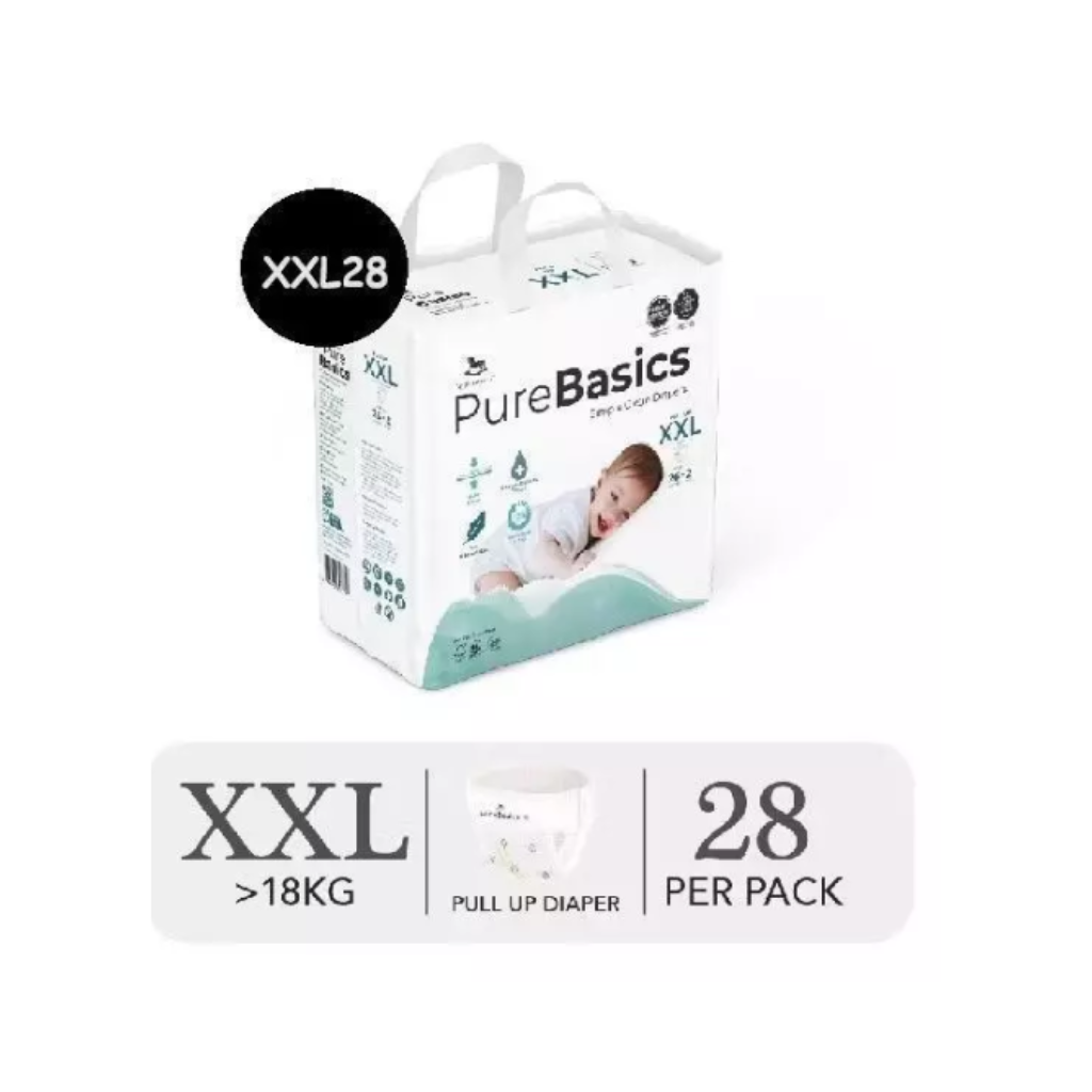 Applecrumby® Night & Day Pure Basics Pull Up Diapers