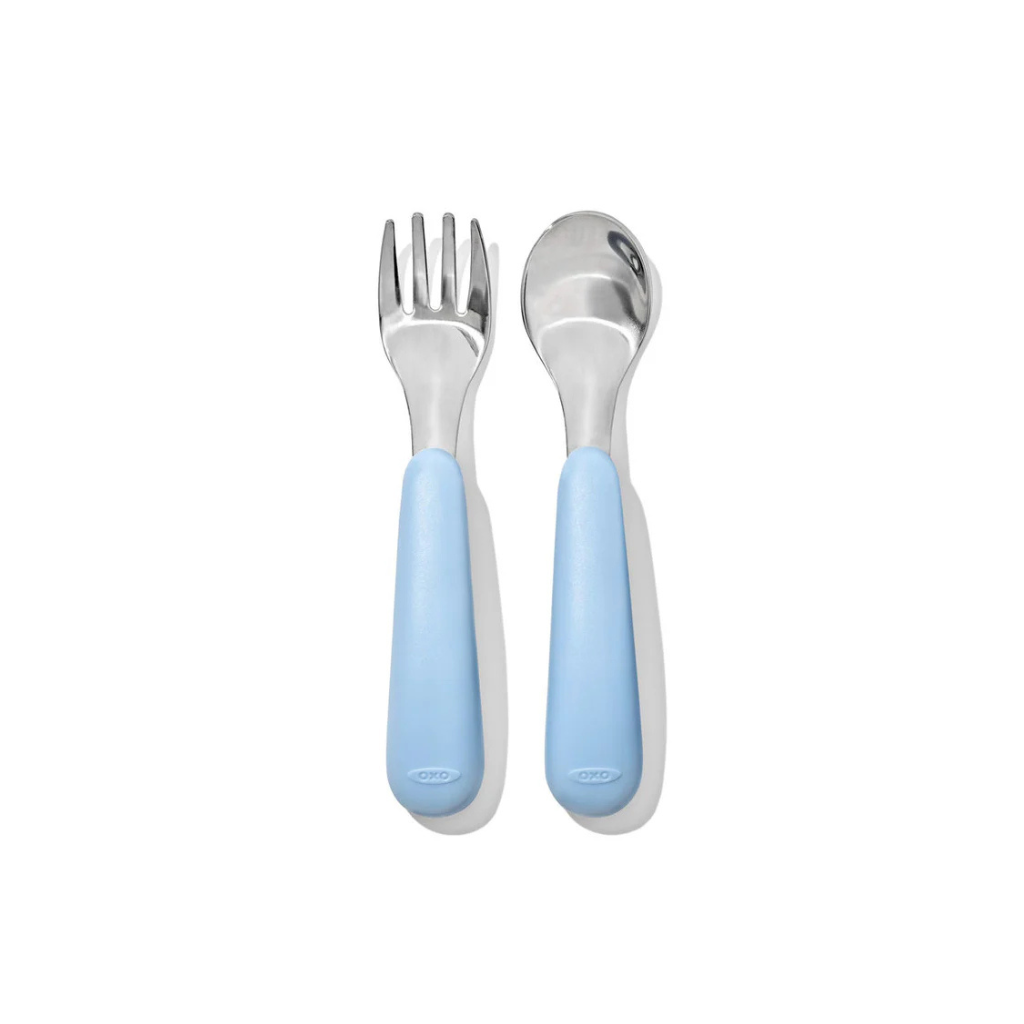 Oxo Tot On-The-Go Fork And Spoon Set