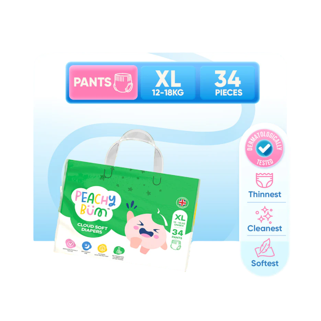 Peachy Bum Cloud Soft Diaper Pants (1 Pack)
