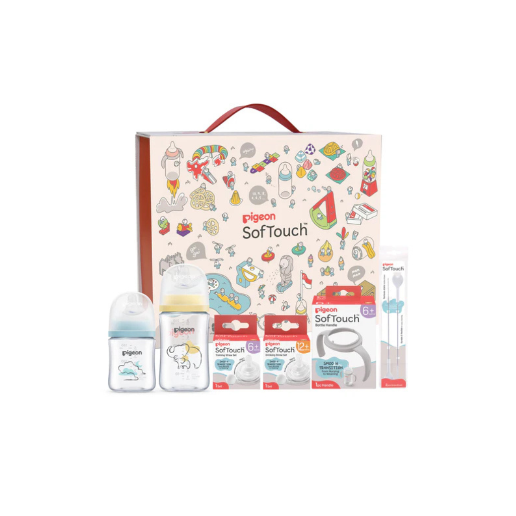 Pigeon SofTouch™ Nursing to Weaning Gift Set (SG Edition)