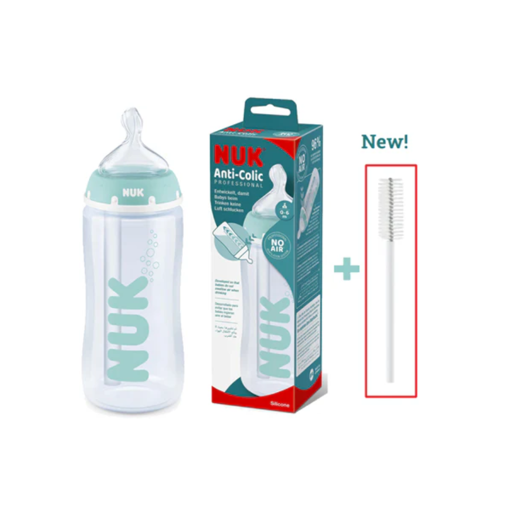 NUK Anti-Colic Bottle with Brush