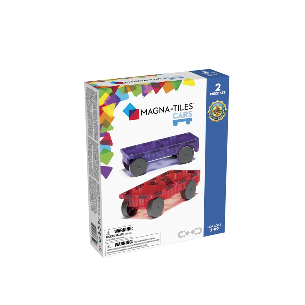 Magna-Tiles Cars 2-Piece Expansion Pack