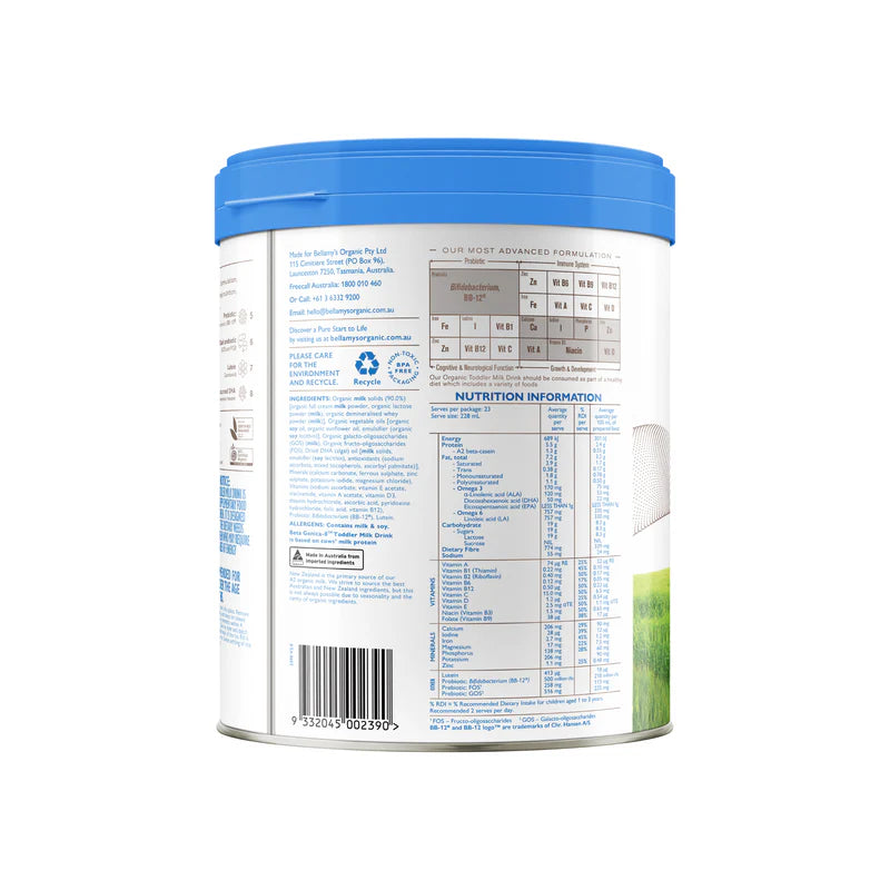 Bellamy's Organic Beta Genica-8™ Step 3 Toddler Milk Drink