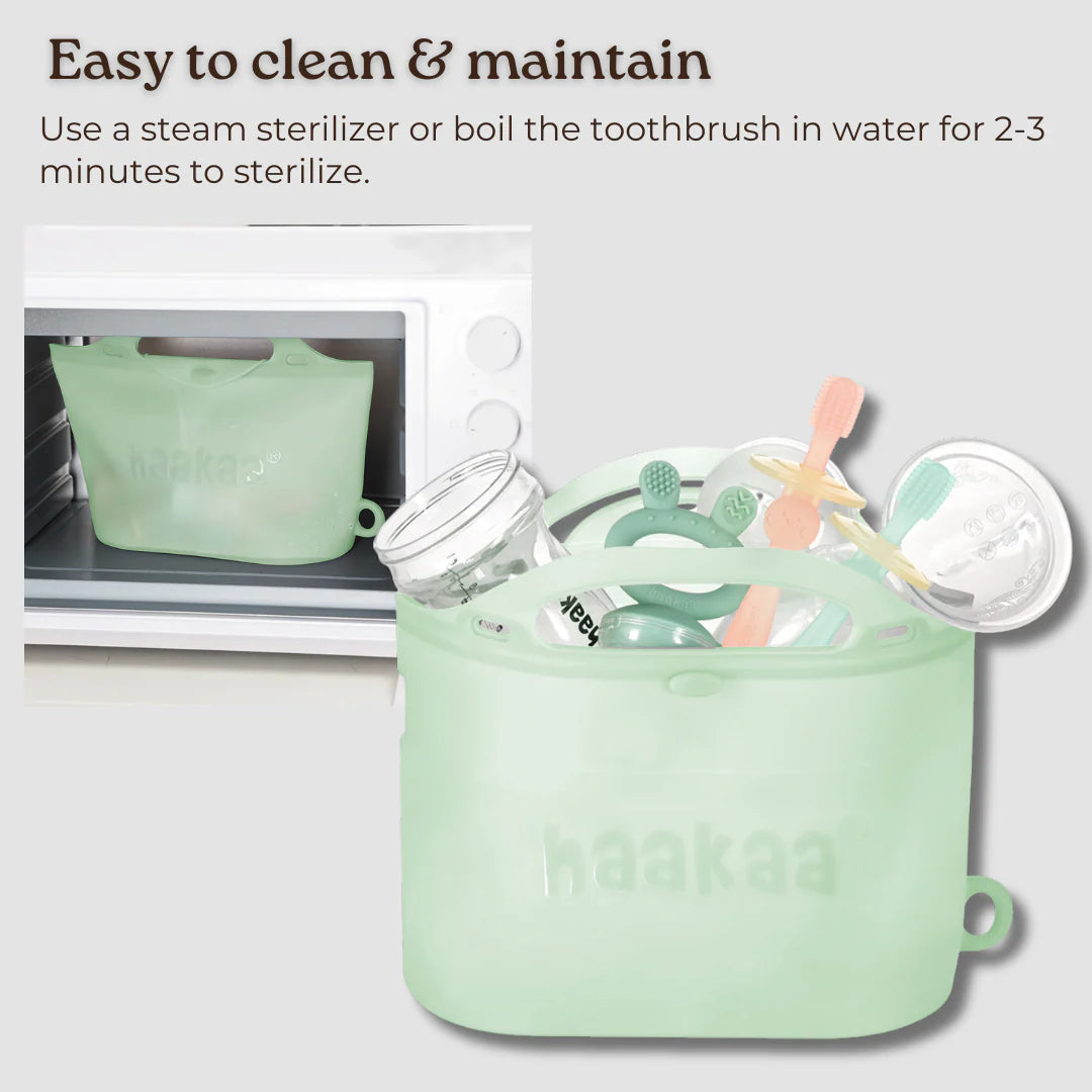Haakaa 360 Silicone Baby Toothbrush
