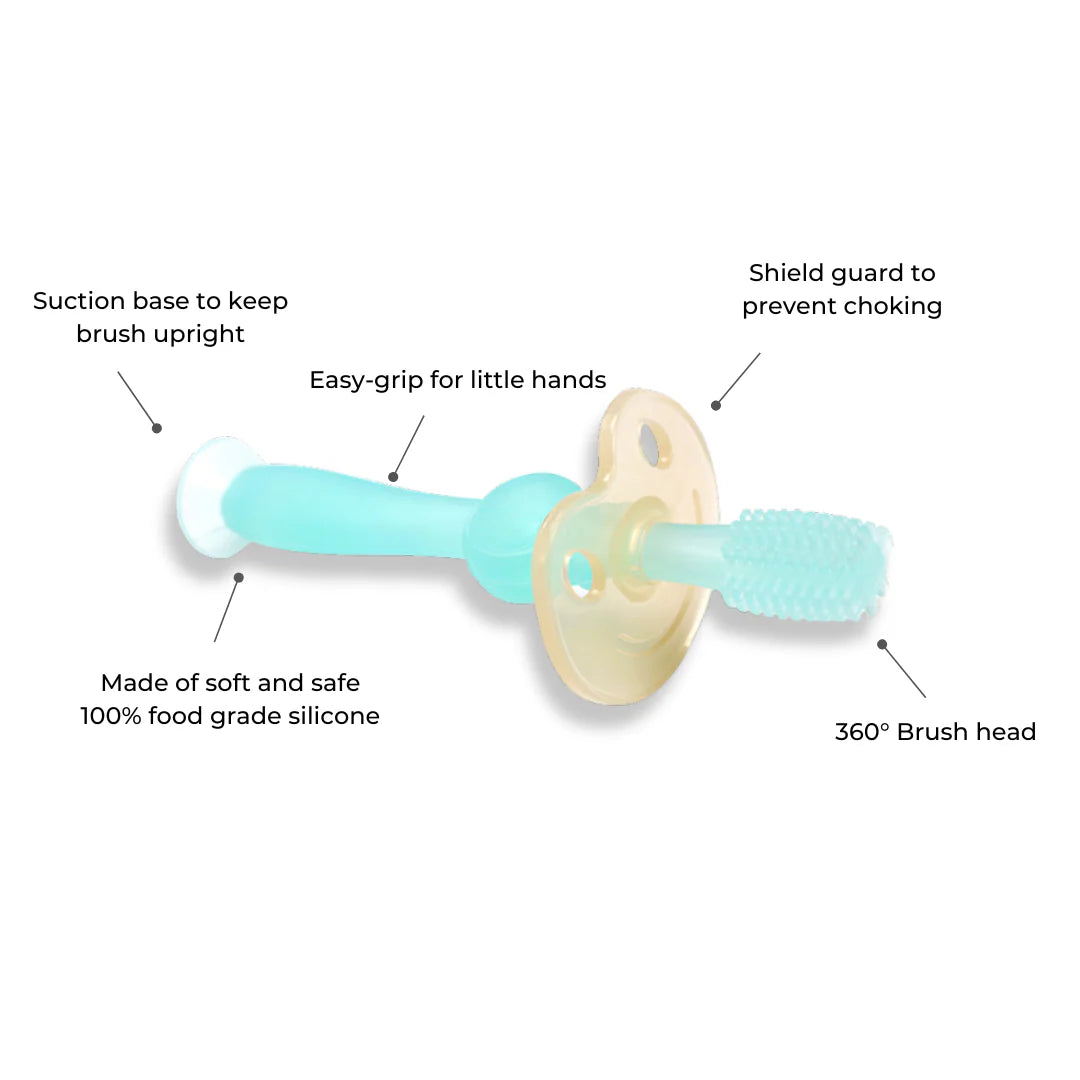 Haakaa 360 Silicone Baby Toothbrush