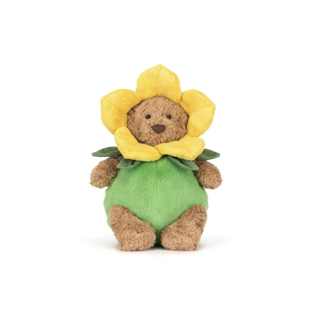 Jellycat Bartholomew Bear Daffodil Outfit