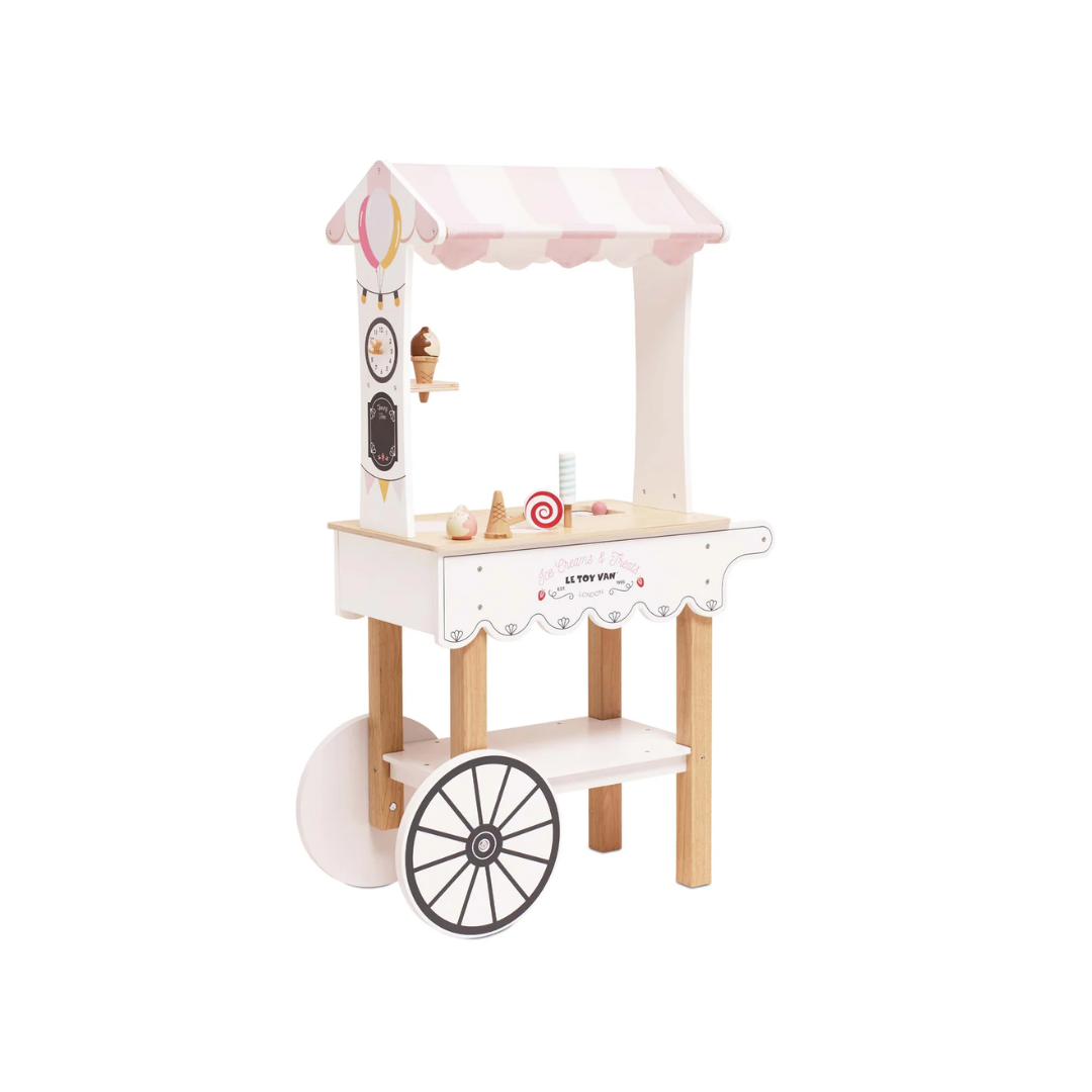 Le Toy Van Ice Cream Trolley Market Stall