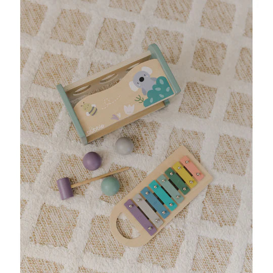 Bubble Wooden Tap Tap Xylophone