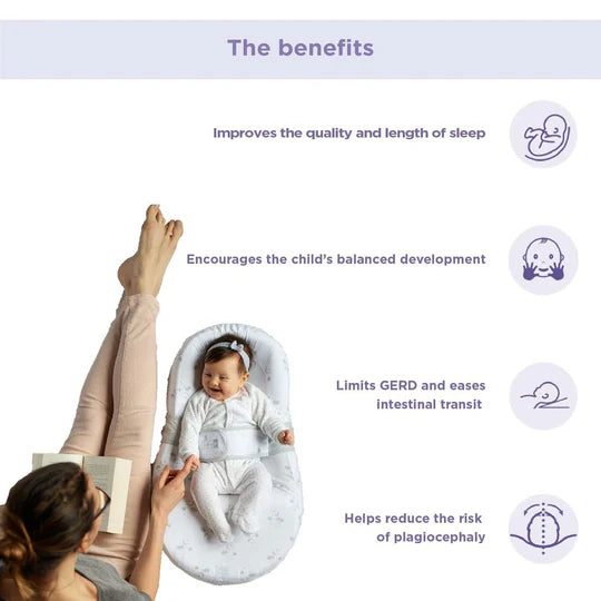 Red Castle Cocoonababy Nest (Moon & Stars)